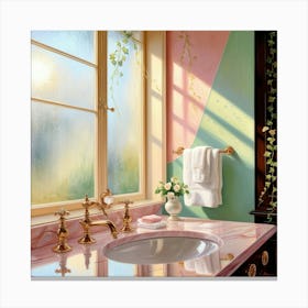 Bathroom 3 Canvas Print