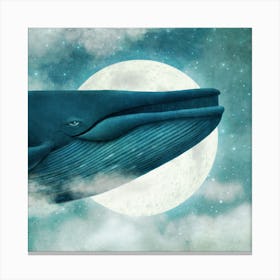 Dream Whale Option Canvas Print