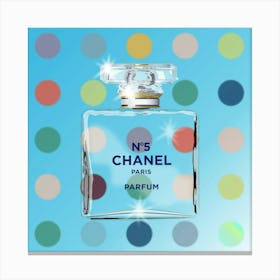 CHANEL DOTS Canvas Print