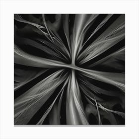 Fractal Cross Canvas Print