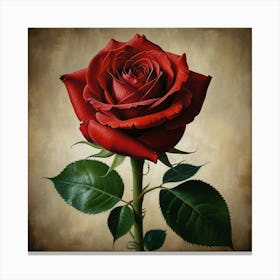 Red Rose 9 Canvas Print