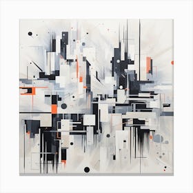 Abstract City Canvas Print