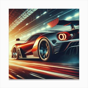 Gt Racing Car 2 Canvas Print