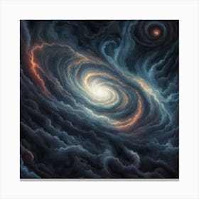 Galaxy In Space 14 Canvas Print