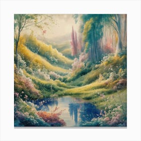 Flora And Fauna Canvas Print