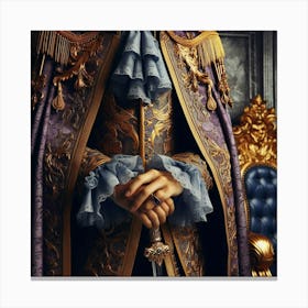 Portrait Of A King Canvas Print