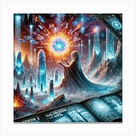 Episode 3 The Frozen Veil Canvas Print