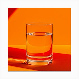 Glass Of Water 1 Canvas Print