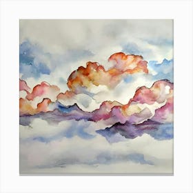 Clouds In The Sky Canvas Print