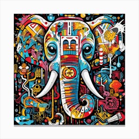 Elephant Canvas Print