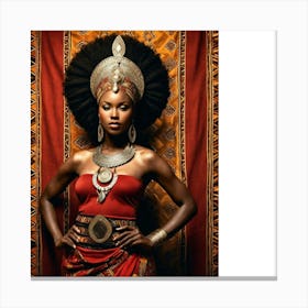 African Woman 4 Canvas Print