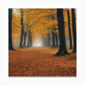 Autumn Forest 1 Canvas Print