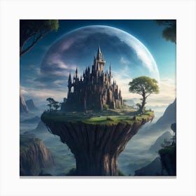 Castle In The Sky Canvas Print