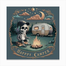 Happy Camper 1 Canvas Print