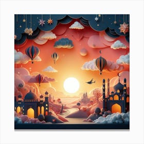 Paper Art 2 Canvas Print