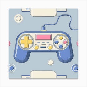 Video Game Controllers 1 Canvas Print