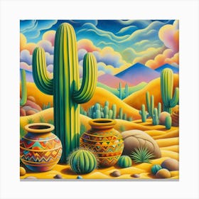 Terracotta Dreams Canvas Print