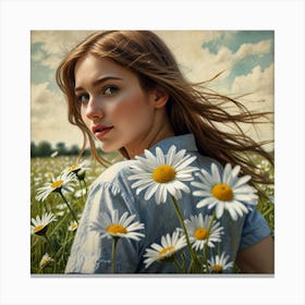 Daisies 7 Canvas Print