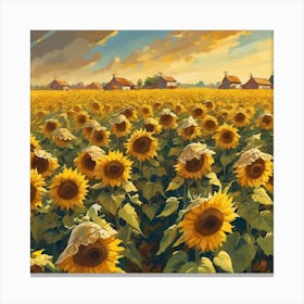 Sunflowers Canvas Print