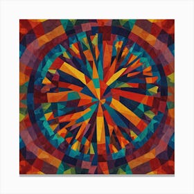 Psychedelic Mandala 2 Canvas Print