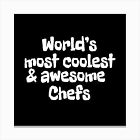 Chefs Canvas Print