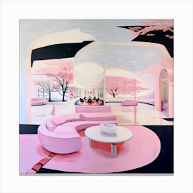 Pink Room 2 Canvas Print