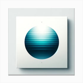 Blue Ocean Canvas Print