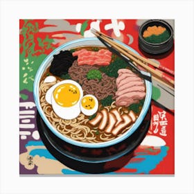 Ramen 2 Canvas Print