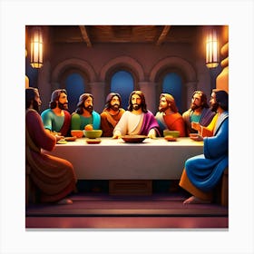 Last Supper 2 Canvas Print