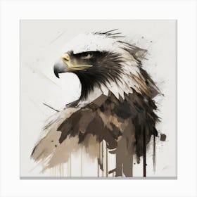 Brown Eagle Canvas Print