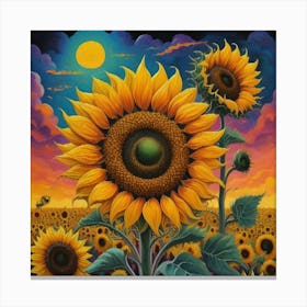 Sunflower Canvas Print