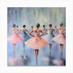 Ballerinas 3 Canvas Print