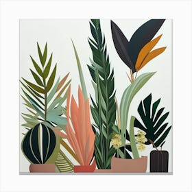 'Potted Plants' Canvas Print