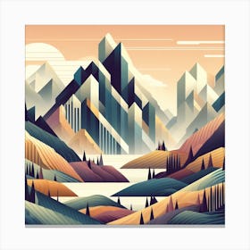 Mountain2 Canvas Print