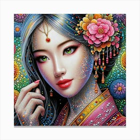 Exotic Beauty Artwork 169 Canvas Print