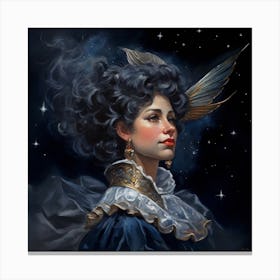 Angel Of The Night 2 Canvas Print
