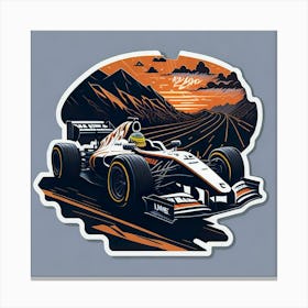 Artwork Graphic Formula1 (31) Canvas Print