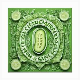 Cucumber And Ginger Canvas Print