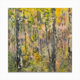 Autumn In The Woods 5 Canvas Print