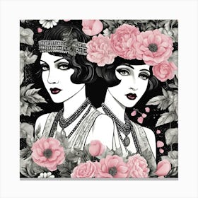 Gipsy Girls Canvas Print