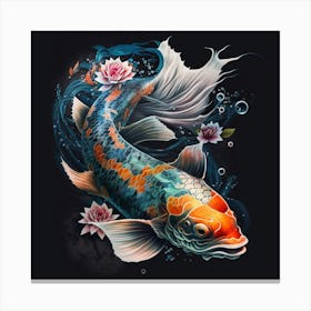 Koi Fish 5 Canvas Print