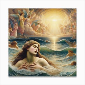 Mermaid 12 Canvas Print