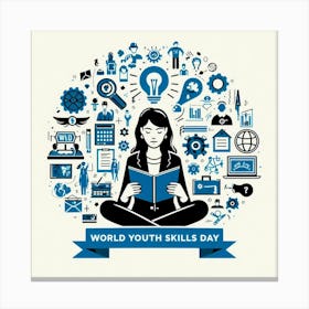 World Youth Skills Day Canvas Print