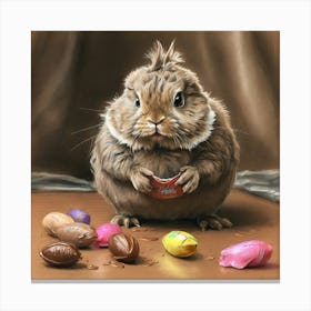 Easter Bunny 13 Canvas Print