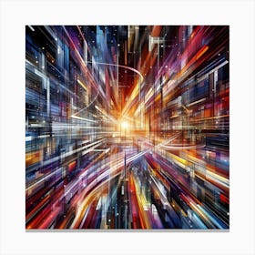 Abstract Abstract - Abstract Stock Videos & Royalty-Free Footage Canvas Print