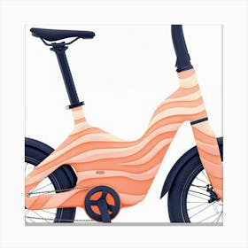 Electric Bike Canvas Print