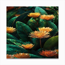 Water Lilies Canvas Print