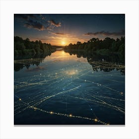 Starry Night 25 Canvas Print