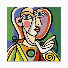 Picasso Woman Canvas Print