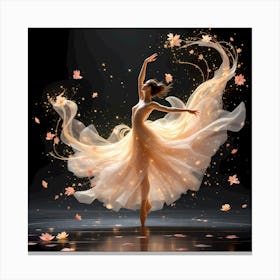 Ballet Dancer Canvas Print